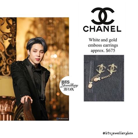 chanel earrings bts|chanel eternal 5 earrings.